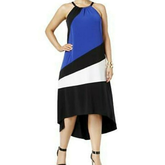 INC Moody Blues dress - Picture 2 of 3